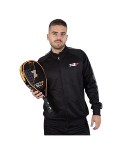 CHAQUETA SET NEGRO CON GRIS 2