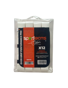 OVERGRIPS SPORT TEAMS BLANCO X12