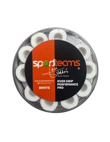 OVERGRIPS SPORT TEAMS X60 UNI WHITE