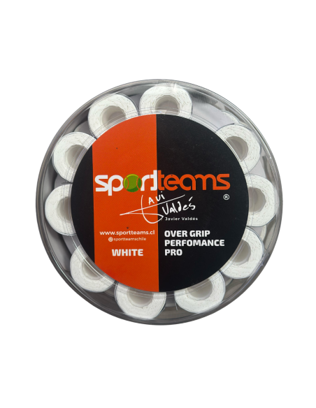 OVERGRIPS SPORT TEAMS X60 UNI WHITE