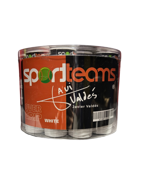 OVERGRIPS SPORT TEAMS X60 UNI WHITE