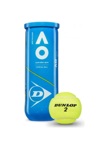 Pelota de tenis dunlop Australian open x3