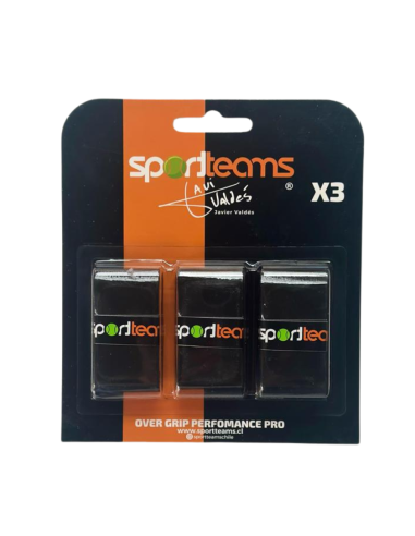 OVERGRIPS SPORTTEAMS NEGRO X3