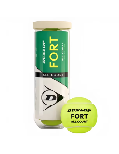 PELOTA DE TENIS DUNLOP FORT ALL COURT X3