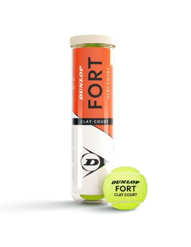 PELOTA DE TENIS DUNLOP FORT CLAY COURT