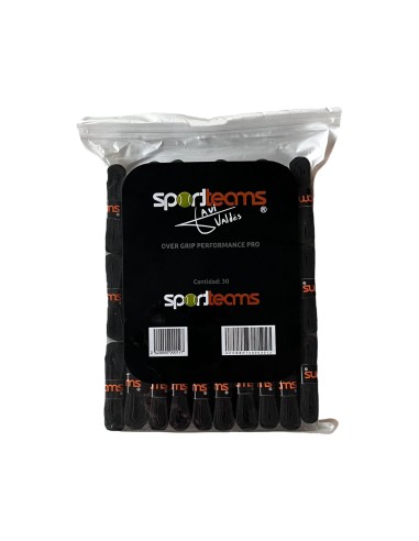 OVERGRIPS SPORT TEAMS NEGRO X30