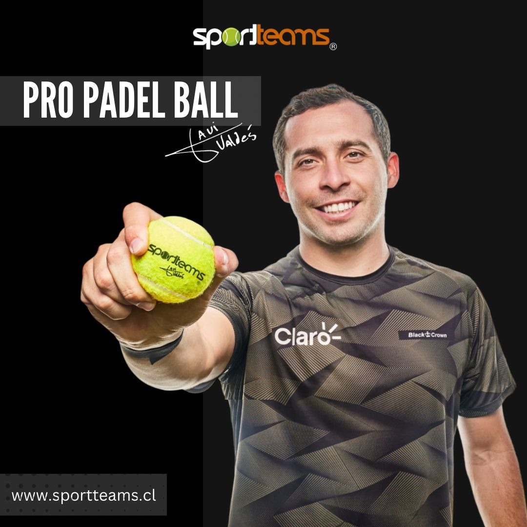 Pro padel ball sport teams by Javier Valdes